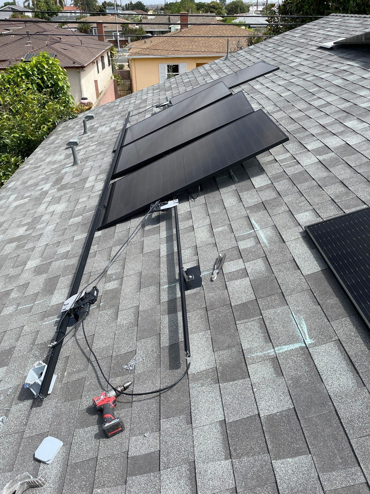 Solar intall